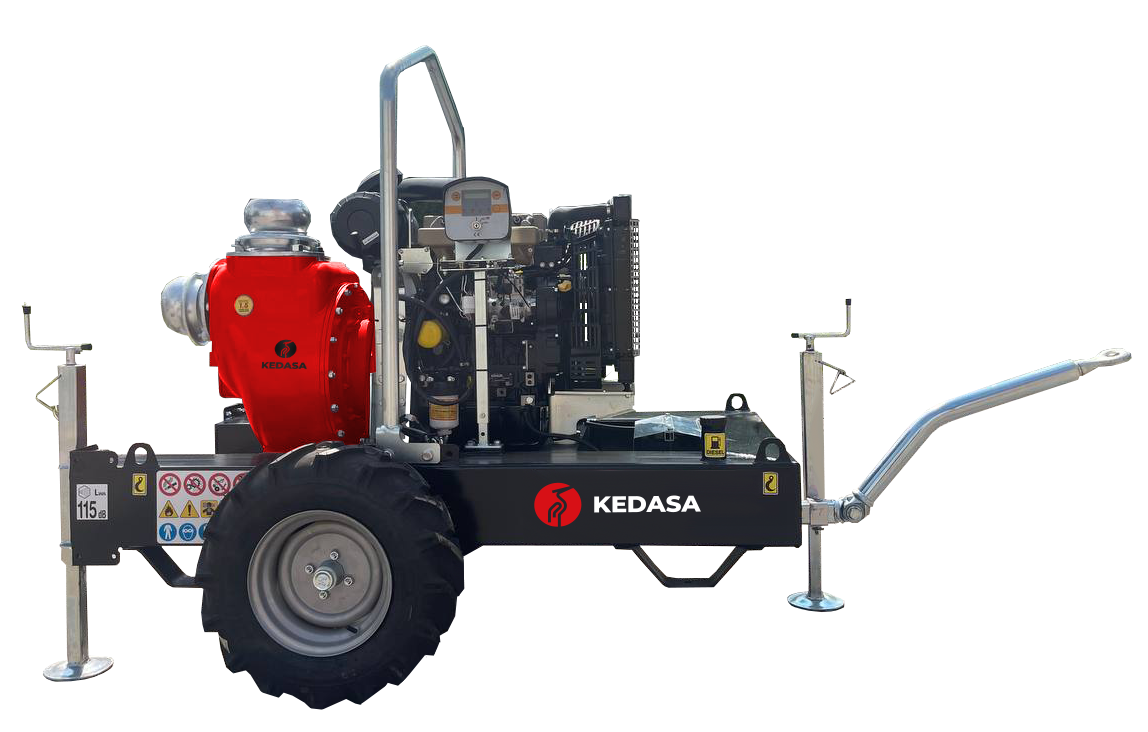 Мотопомпа KEDASA RB325AGLD62+TT
