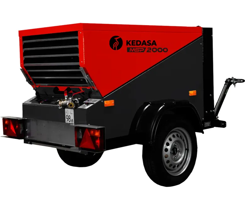 Передвижной дизельный компрессор Kedasa MSP 2000-7
